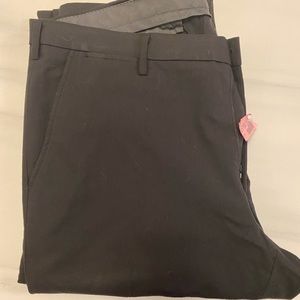 Mans black dress pants 35x34